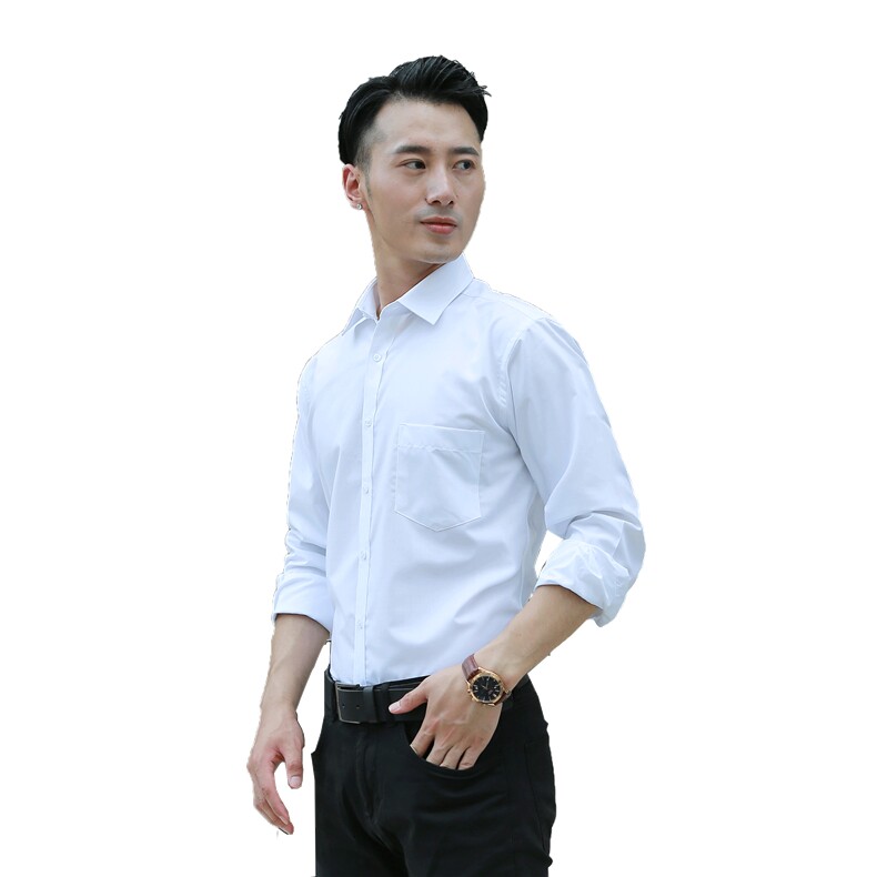 2021年春款长袖加肥加大衬衣大码衬衫男装休闲衬衫1558-2款P55,男装衬衫,星座802