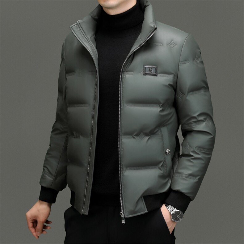DF8031钱塘2020-2冬季厚款时尚休闲立领百搭中年男士羽绒服P235,男装羽绒服,钱塘207-2
