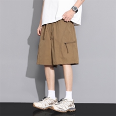 现货夏季工装短裤男ins潮牌休闲百搭潮流痞帅五分裤D02520-P38，男装牛仔裤，星座308B-2