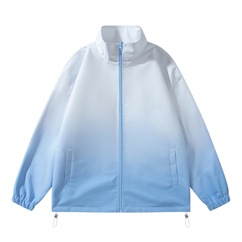 秋季宽松两面穿夹克男渐变立领上衣外套DSA157B-JK7906-P68图片