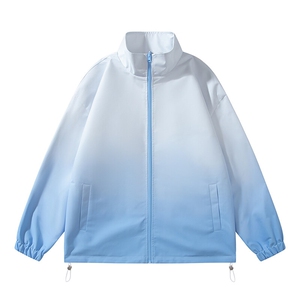 秋季宽松两面穿夹克男渐变立领上衣外套DSA157B-JK7906-P68图片