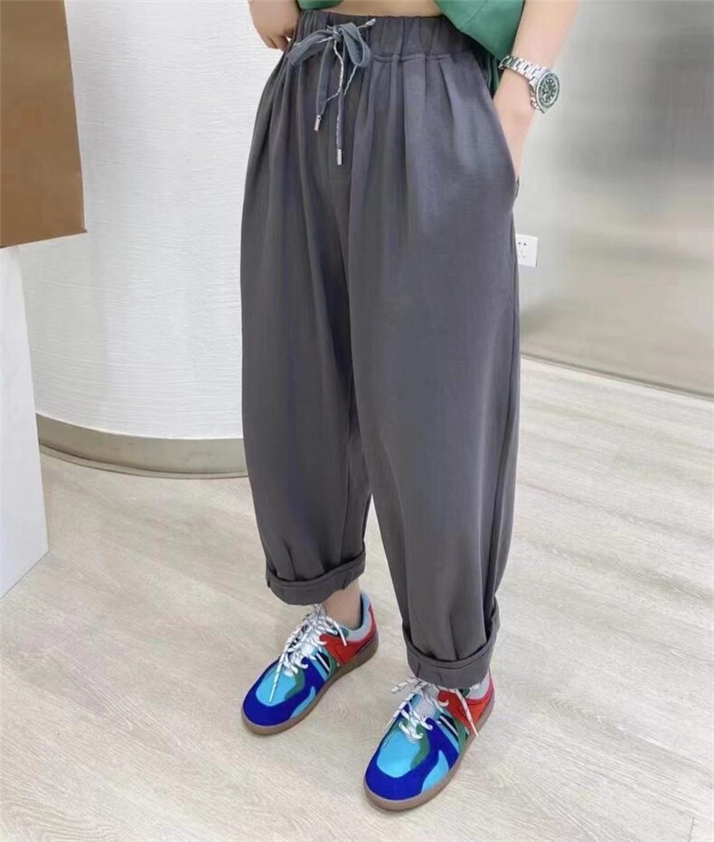 秋季新款休闲卫裤，女装休闲裤，丰衣主色