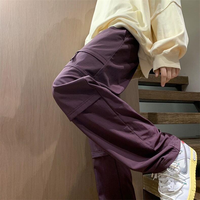 港风秋冬工装裤束脚宽松休闲伞兵裤男K23323-P50控68,男装工装外套,星座717