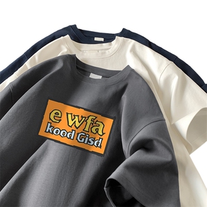量大优 供视频 230g重磅纯棉短袖T恤男 NT238-特P 19  控38图片
