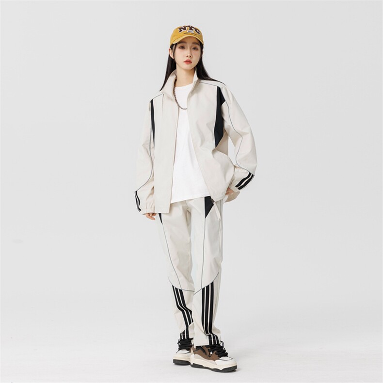 现货三防二开情侣冲锋衣套装户外登山服DSA157B-TZ563-P120可分拆,男装休闲套装,电商A157B