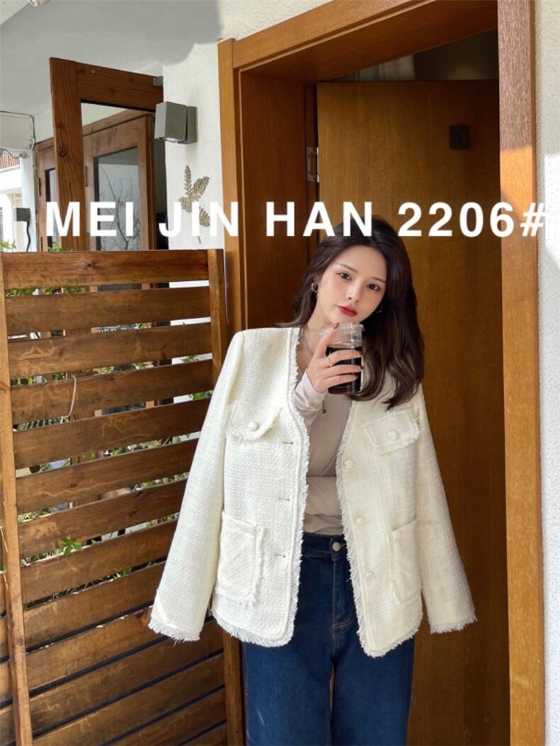 【美巾涵】春季韩系小香风外套，其它，美巾涵