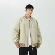 SJ311B-1-JK8801-P55控89秋季新款夹克外套男立领户外休闲上衣，男装夹克，星座311B-1