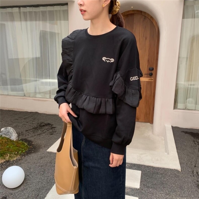 ZHUPIN卫衣,女装卫衣/绒衫,主品