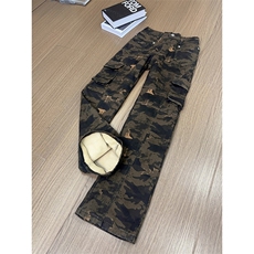 B221美式ins高街暗黑修身微喇迷彩弹力牛仔裤LK25462-特P55控88，男装牛仔裤，电商B221