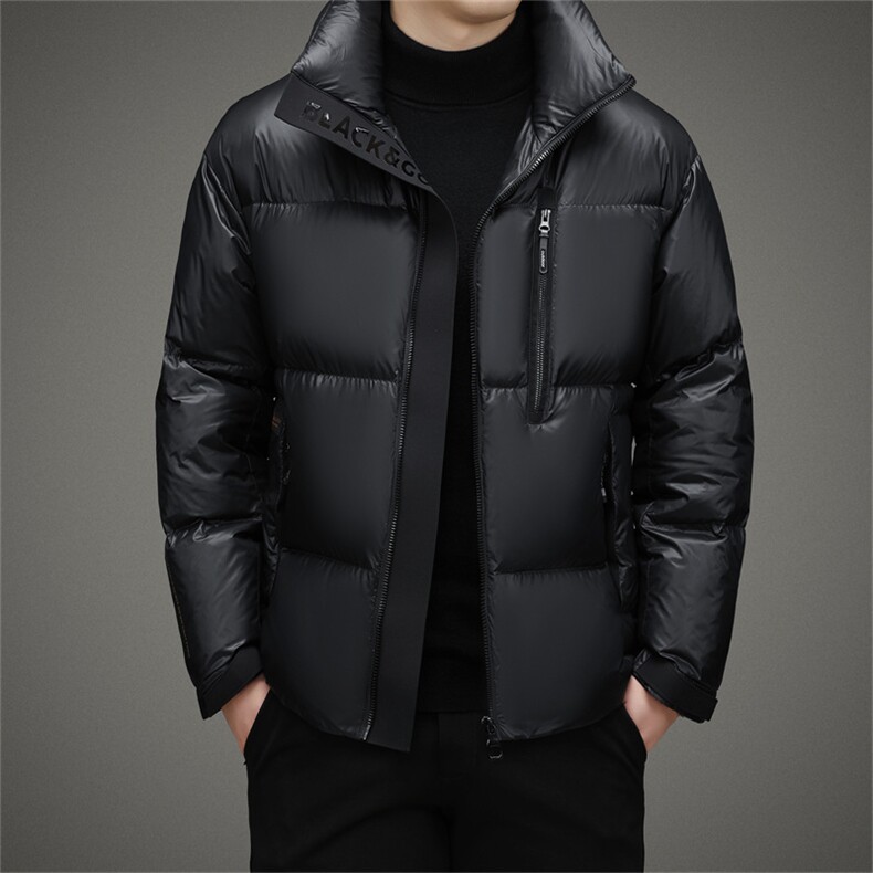 V2622情侣款黑金鹅绒高货男装羽绒服精品欧货品质P390,男装羽绒服,钱塘207-3