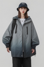 中性风山系防水冲锋衣渐变色夹克女聚酯纤维JK77088P85控128，男装夹克，星座226-1