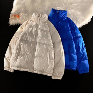 2023棉服男冬季立领简约纯色加厚保暖外套 A436-968-P95控价128图片
