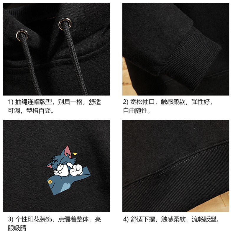 WY2132-P40加绒P45纯连帽卫衣男大码运动帽衫宽松薄外套,男装卫衣,电商A040A