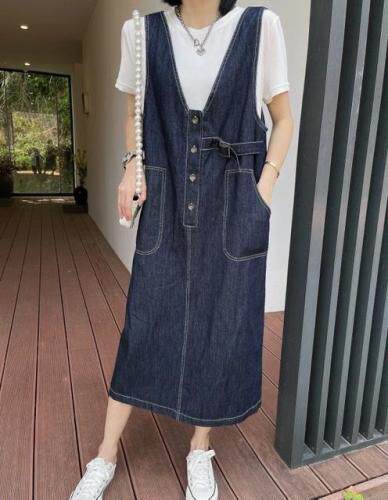 牛仔两件套，女装，轩轩·魅丽依族