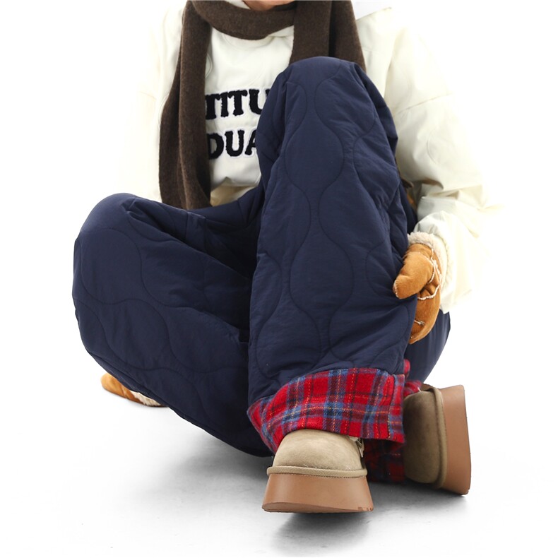 【现货】XZ612-K232-P65冬季棉裤葫芦纹压线加绒防水滑雪裤防风裤，男装棉裤，星座612