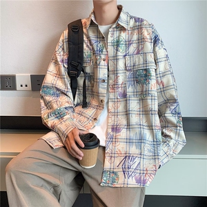 男秋季新款长袖衬衫外套 RC87 P38图片