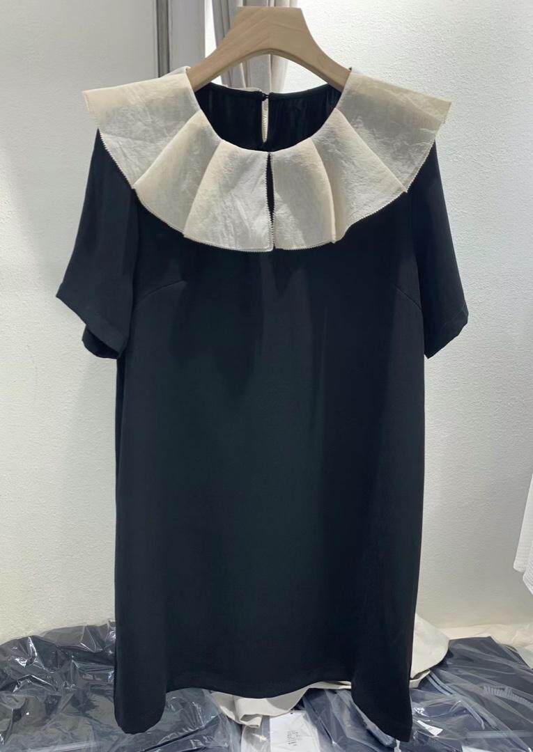 欧货同款荷叶边连衣裙，女装连衣裙，玩美