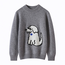 2025时尚百搭通勤简约休闲儿童半高领羊绒衫，童装儿童羊绒衫，牧皓研