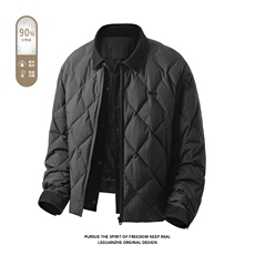 2025冬季新款港风白底大码90%白鸭绒羽绒服M-3XLGC118-特P209，男装羽绒服，电商A022