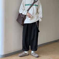 2024春美式休闲复古男女背带裤k7195p85，男装休闲裤，电商A138B
