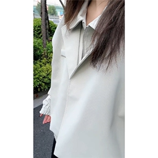 数据款格子面料隐肤肌理格纹理设计情侣外套PY958P100，男装皮衣，电商A128