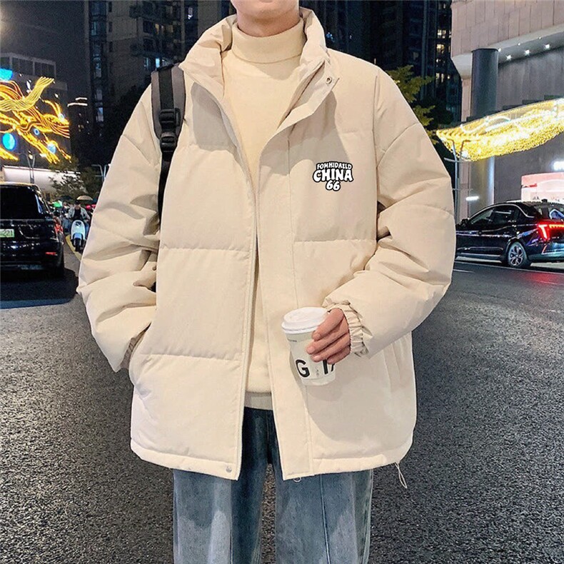 简约潮流原宿流行慵懒文艺日系新款时尚百搭高质量防水棉服气质，男装棉衣，星座1210-1