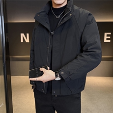 标羽绒服男工装风冬季潮流立领短款外套男士夹克Y185-P198,男装夹克,电商A237, 标羽绒服男工装风冬季潮流立领短款外套男士夹克Y185-P198,男装夹克,电商A237,