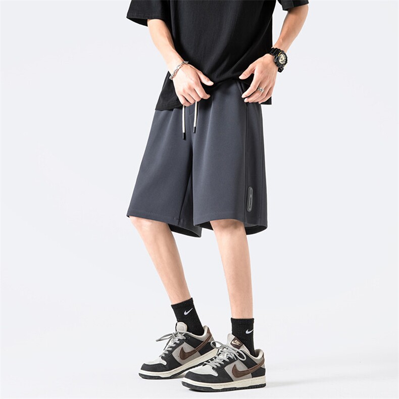 男士短裤潮流沙滩直筒运动裤夏季休闲裤个性宽松A266-TYKZ713-P25，男装休闲裤，电商A266