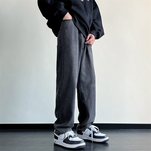 抖音品质-牛仔裤秋季水洗裤子直筒休闲长裤212-2-CN367-特P40控68图片