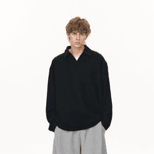 长袖polo衫男2025新款春秋季宽松休闲体恤翻领t恤上衣WB551-P57图片