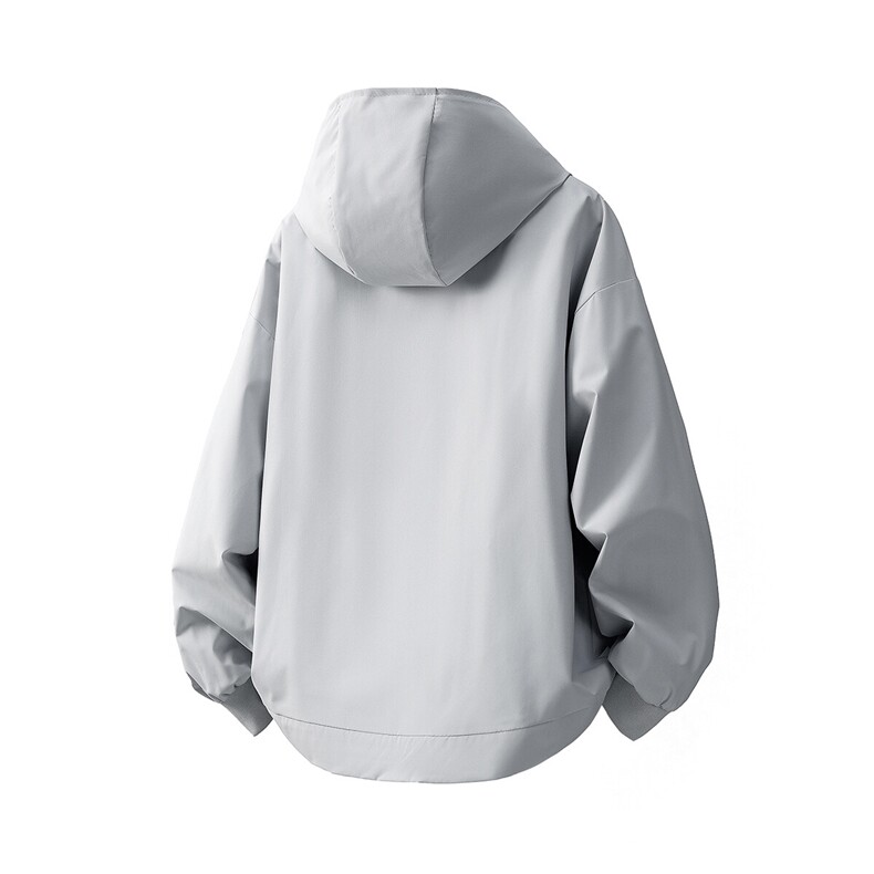 三种穿法白底双拉链大码M-5XL夹克男100%聚酯纤维JK77977P85控138,男装夹克,星座227-7