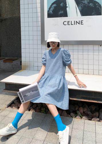 新款小碎花连衣裙，女装连衣裙，梦幻衣柜