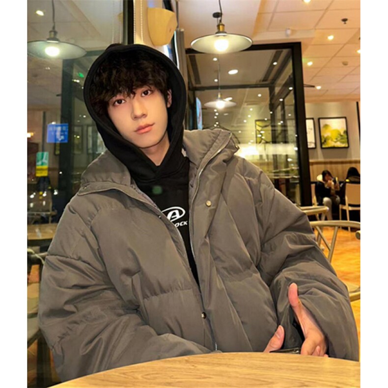 短款棉服男冬季新款加厚廓形面包棉服立领棉衣外套M302,男装棉衣,星座1116A（原606A-3）