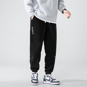 男大码刺绣束脚休闲裤 1516-1_9968-L-4XLP60 5XL-10XLP60图片