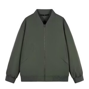 外套男春秋美式情侣棒球服宽松高级感飞行员工装夹克WJK605-P58图片
