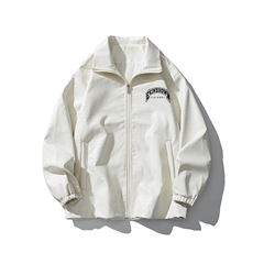 白底平铺鳄鱼纹皮衣女外套男大码M-5XL潮美式皮衣男JK7815P90控，男装皮衣，星座227-7