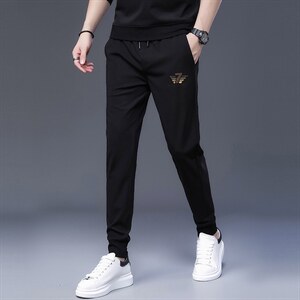 S3032钱塘2020-2春秋季薄款时尚帅气简约中青年男士卫裤P72图片