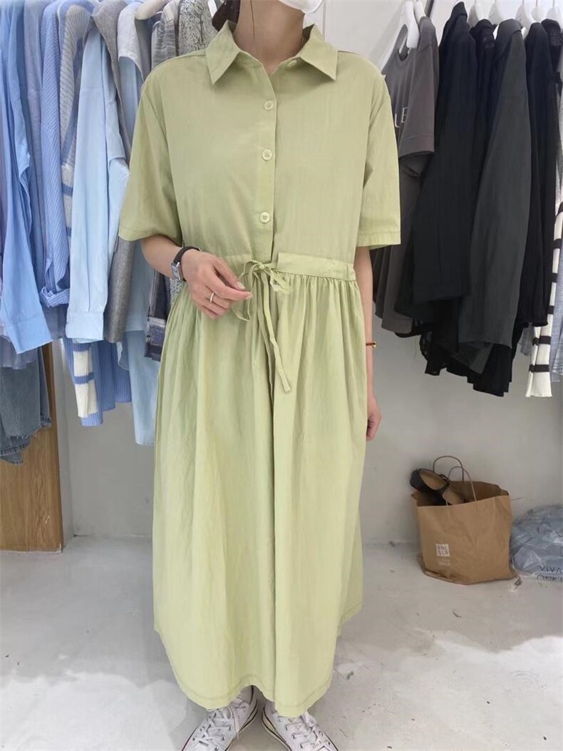 夏款衬衫裙，女装衬衫，VivaLa Gloria