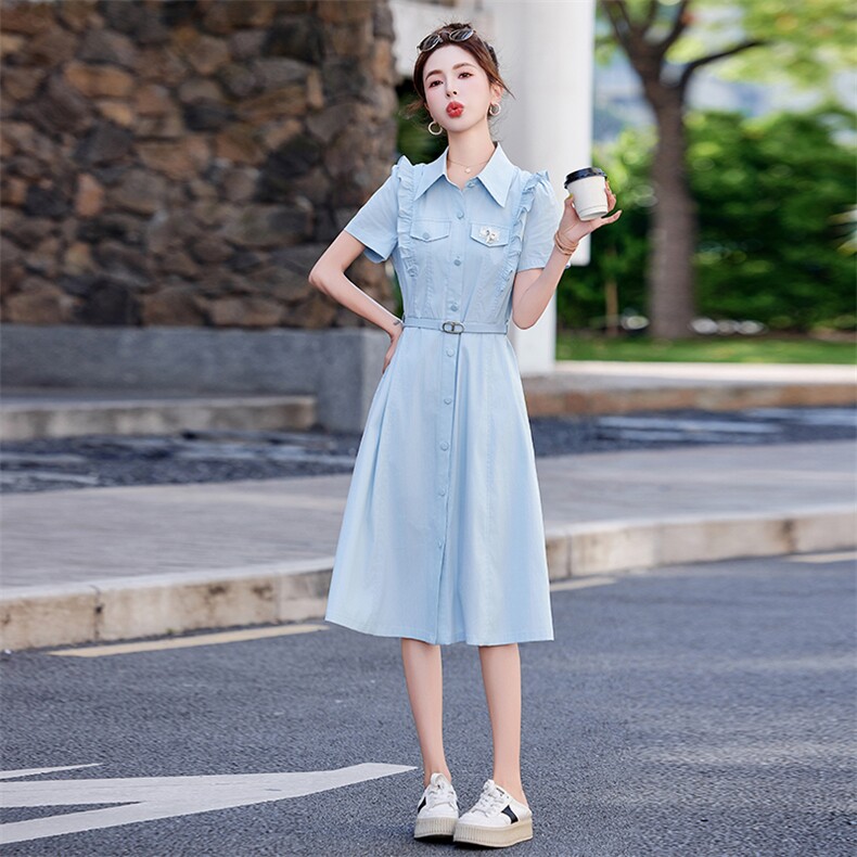 2026年夏季时尚潮流新款连衣裙,女装连衣裙,红依一坊