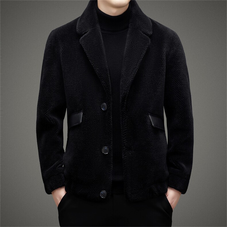 BAMJ-1132钱塘2020-2中青年男士冬季厚款时尚休闲西服外套P295,男装夹克,钱塘207-2