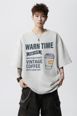 240g美式重磅短袖T恤FSDX272M-5XL特批25无差价控48，男装T恤，电商B219B