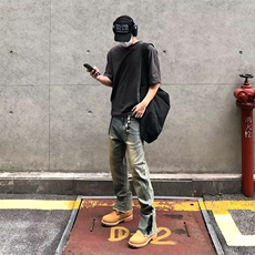 2024美式牛仔裤男款春季长裤潮A88P65，男装牛仔裤，星座1116-2
