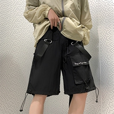 8XL-M特大码肌理感五分裤户外登山裤冲锋裤短裤男DK1502P49控68，男装休闲裤，电商D206-1