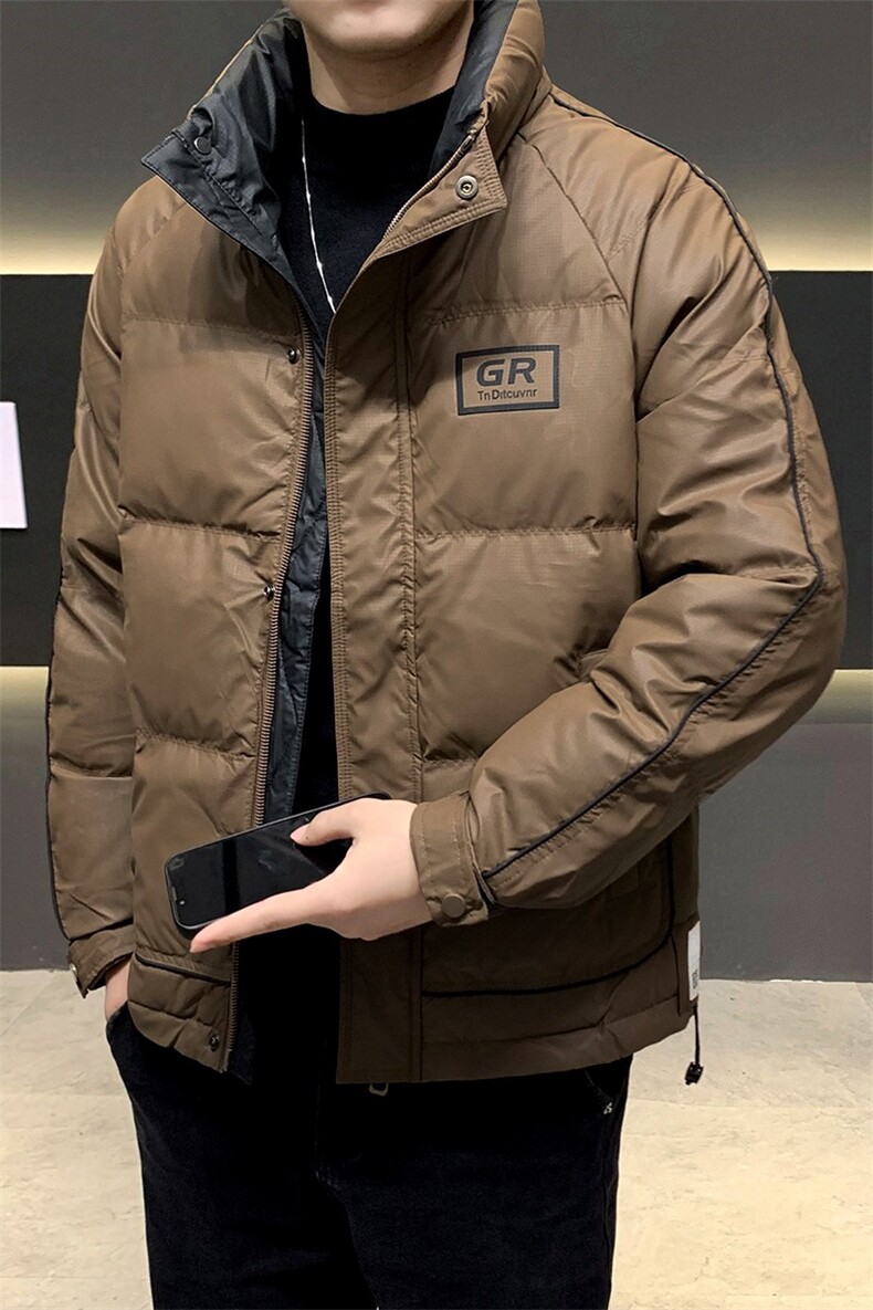 冬季白鸭绒羽绒服男韩版潮流宽松男士外套上衣服YR803-P140,男装羽绒服,星座210-3