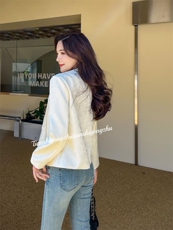 提花刺绣材质风盘扣外套爆，其它，天使公主