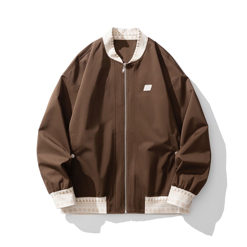 1定制螺纹字母刺绣大码M-5XL夹克男:聚酯纤维JK77944P85控138，男装夹克，星座226-2