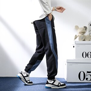 7XL-M加肥加大码港风卫裤男2023春夏季新款胖子休闲束脚裤控价79图片