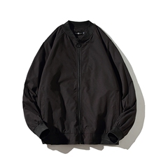 情侣潮大码宽松休闲多色光板夹克棒球服外套潮J7204P30【特价】，男装夹克，电商A007