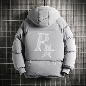 控128加绒面包服男大码羊羔毛棉衣男MY16328-P100图片
