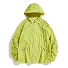 UPF50+有报告凉感轻薄透气宽松大码潮流防晒服DQC658-P48，男装防晒衣，电商B306